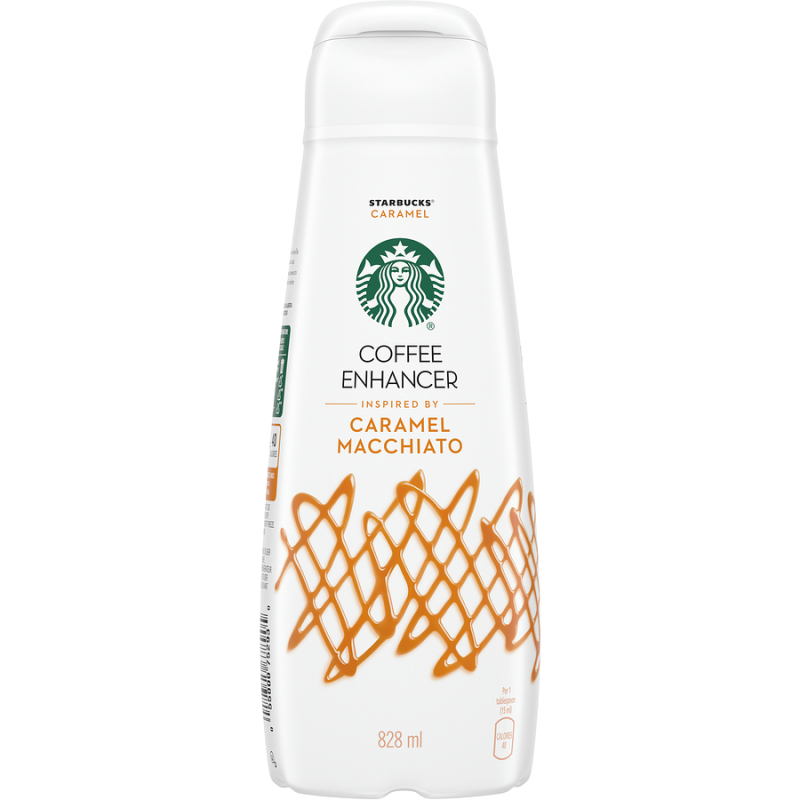 STARBUCKS Caramel Macchiato Liquid Enhancer (828 ml) is a delicious al